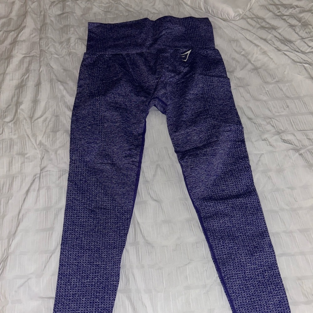 Purple Gymshark leggings